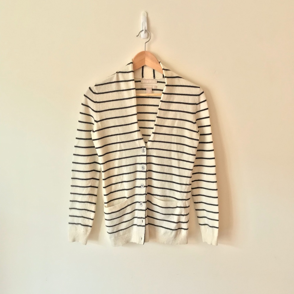 Banana republic high neck cardigan